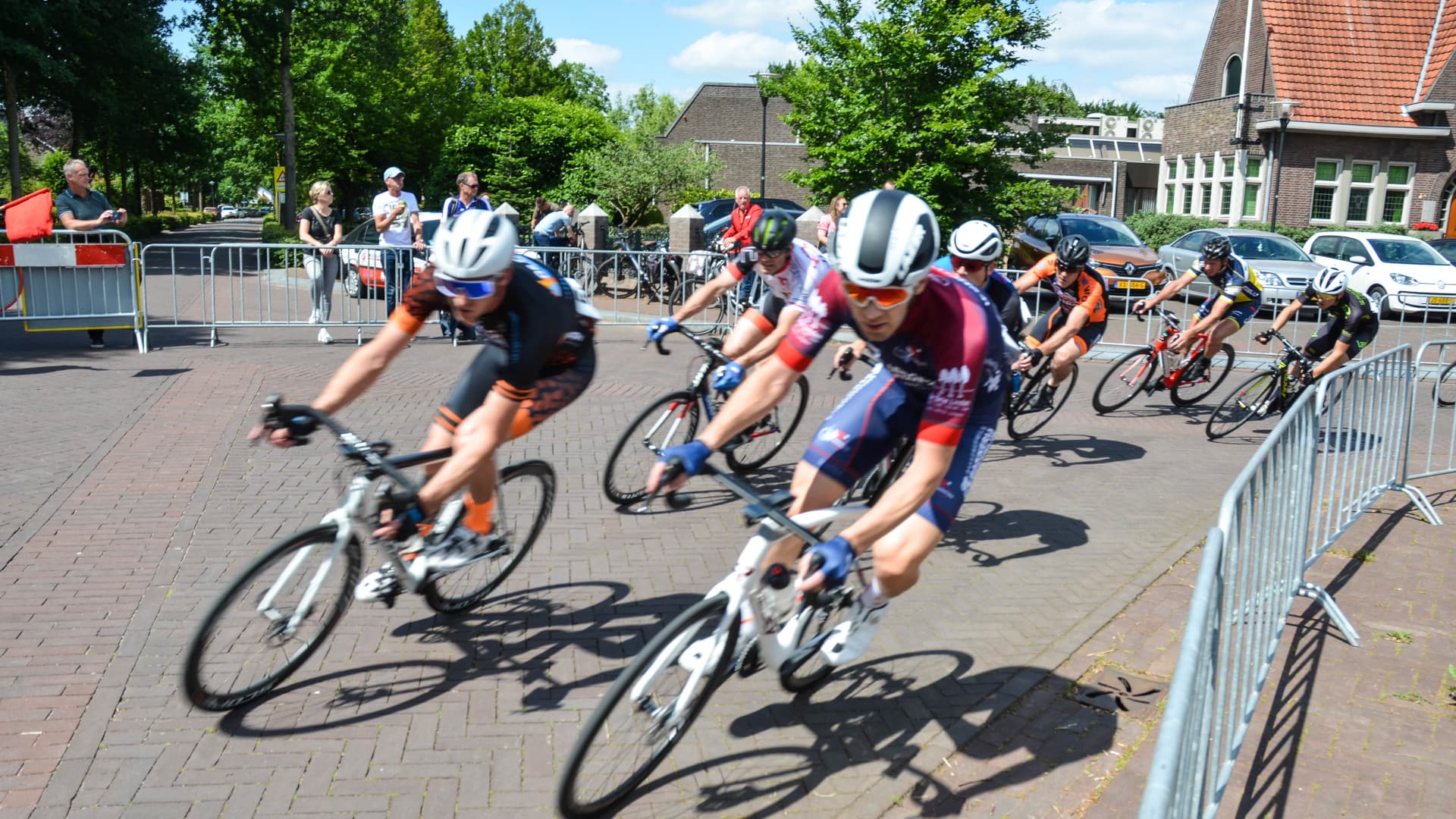 Het peloton van de KempenCup